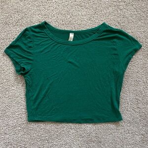 Hello Miss Green Crop Top